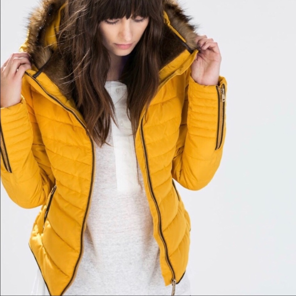 Zara puffer jacket